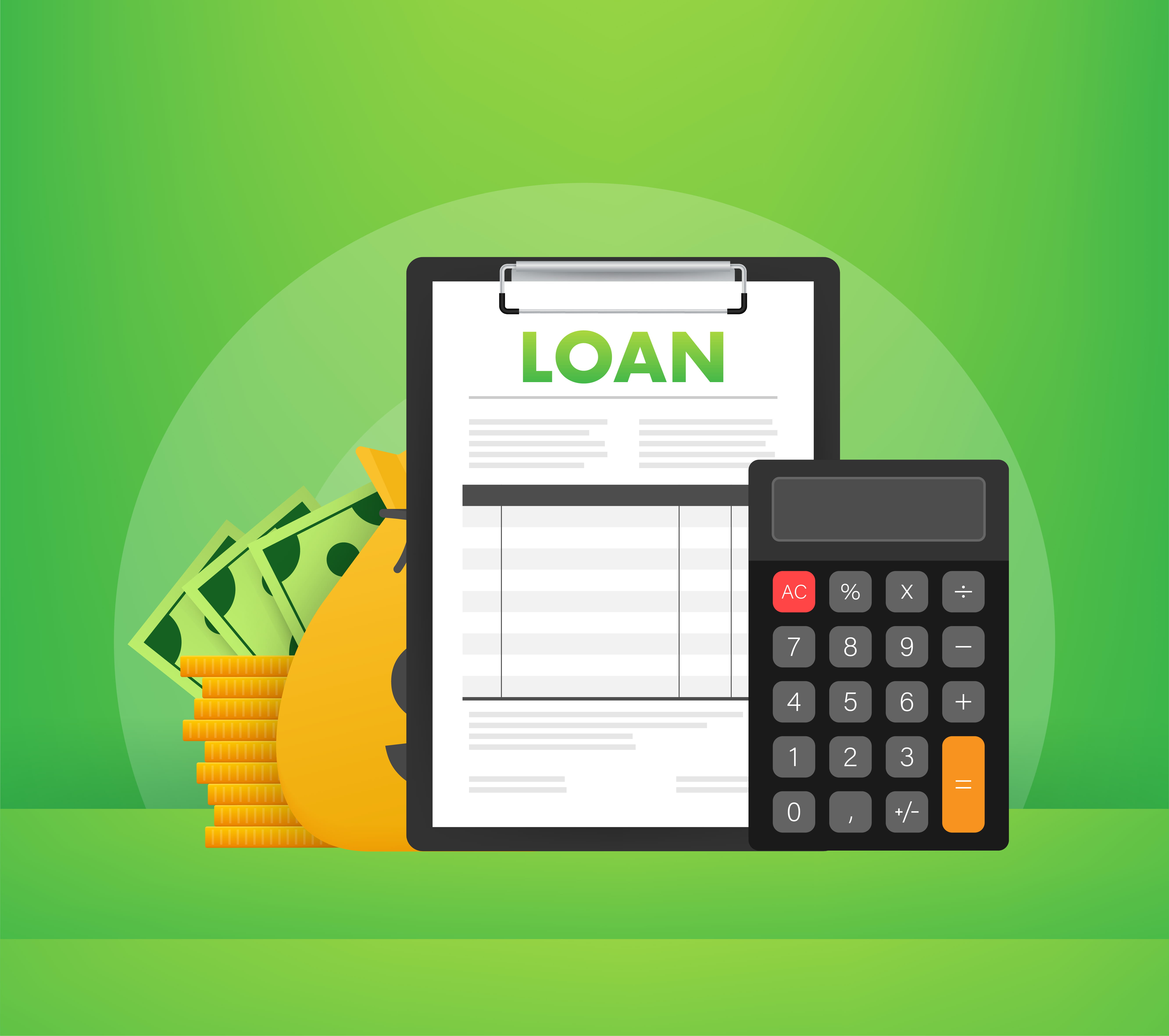 Calculator Illustration